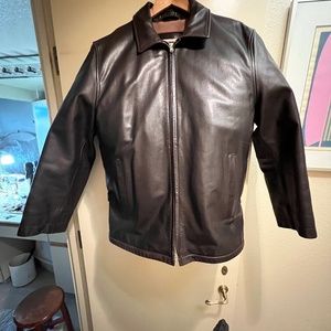 Banana Republic LEATHER BOMER JACKET